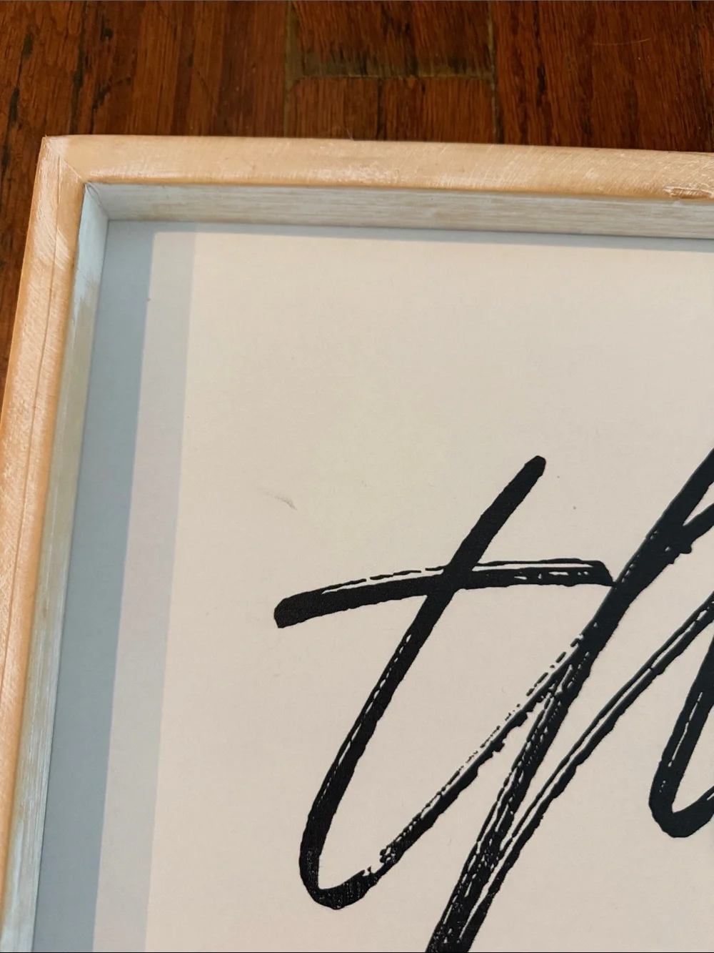 Hearth & Hand Black Script 'This Is Us' Wall Sign on White